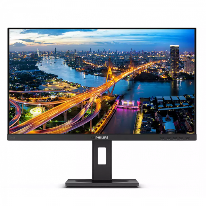 Monitor LED Philips 246B1, 23.8inch, 2560x1440, 4ms, Black