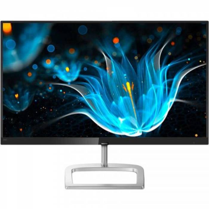 Monitor LED Philips 246E9QJAB, 23.8inch, 1920x1080, 5ms GTG, Black-Silver