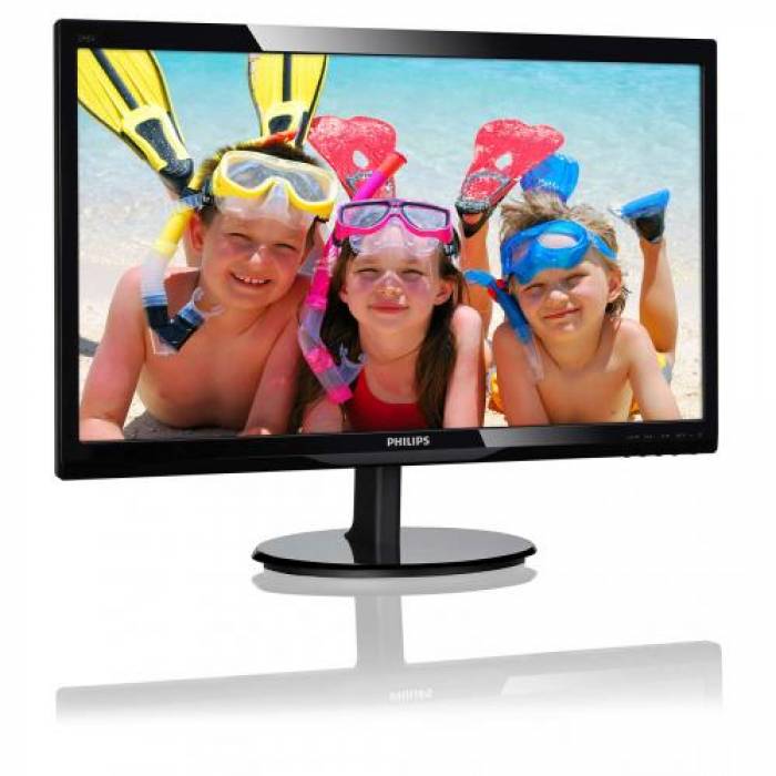 Monitor LED Philips 246V5LDSB, 24inch, 1920x1080, 1ms GTG, Black