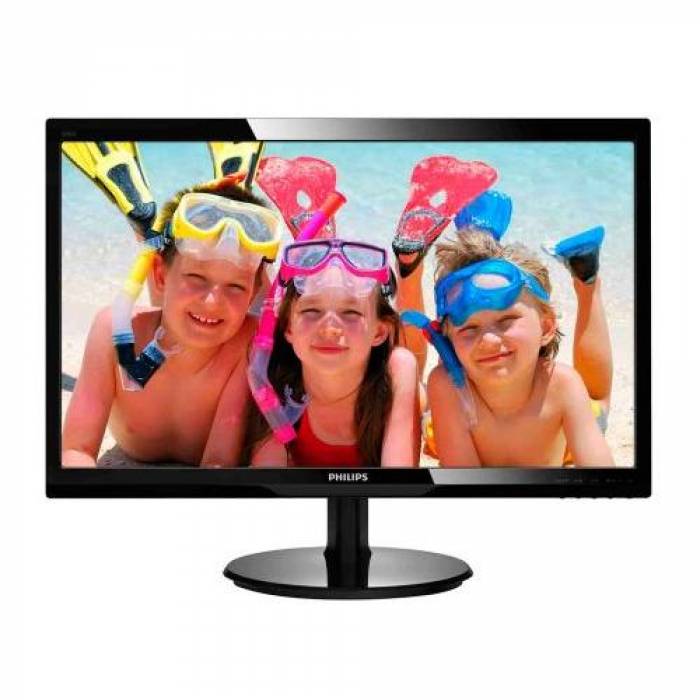 Monitor LED Philips 246V5LHAB, 24inch, 1920x1080, 1ms GTG, Black