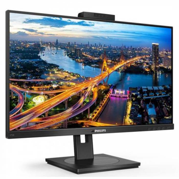 Monitor LED Philips 275B1H, 27inch, 2560x1440, 4ms, Black
