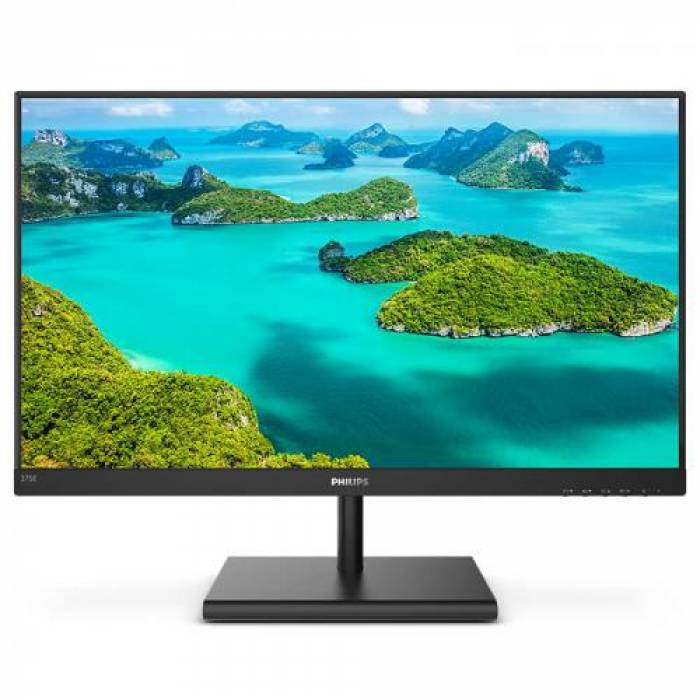 Monitor LED Philips 275E1S, 27inch, 2560x1440, 4ms GTG, Black