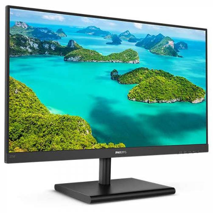 Monitor LED Philips 275E1S, 27inch, 2560x1440, 4ms GTG, Black