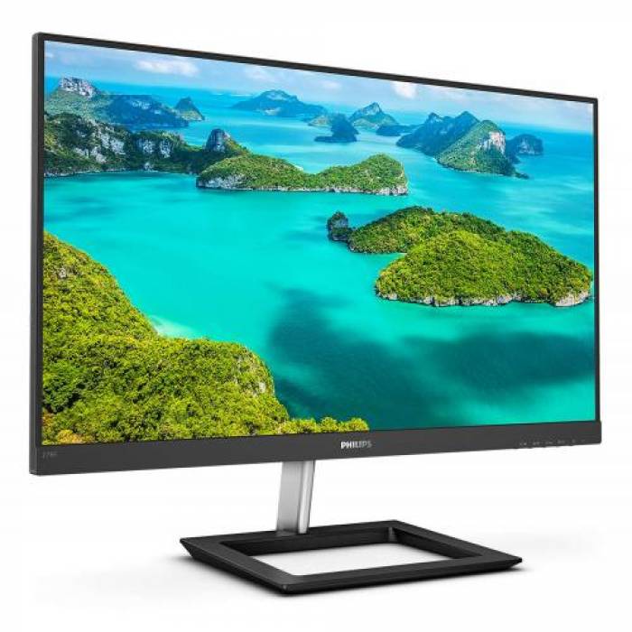 Monitor LED Philips 278E1A/00, 27inch, 3840x2160, 4ms GTG, Black