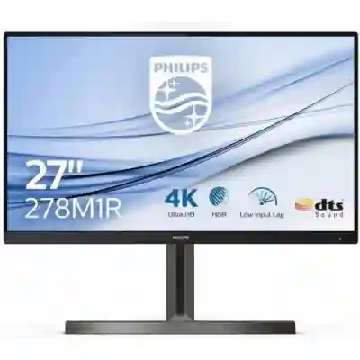 Monitor LED Philips 278M1R, 27inch,  3840x2160, 4ms, Black