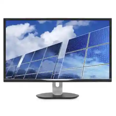 Monitor LED Philips 328B6QJEB, 31.5inch, 2560x1440, 5ms Grey, Black-Silver