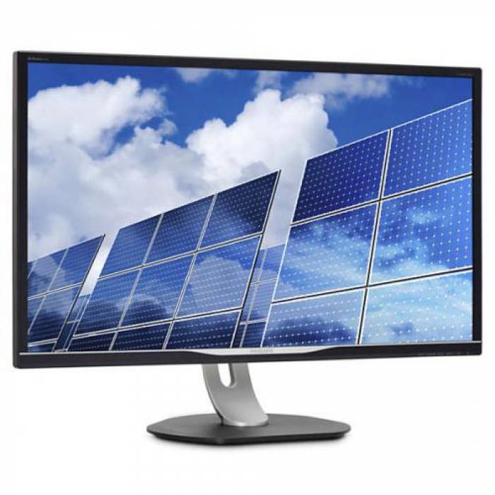 Monitor LED Philips 328B6QJEB, 31.5inch, 2560x1440, 5ms Grey, Black-Silver