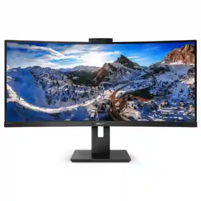 Monitor LED Philips 346P1CRH, 34inch, 3440x1440, 4ms GTG, Black