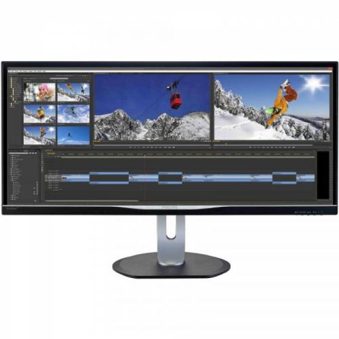 Monitor LED Philips BDM3470UP, 34inch, 3440x1440, 5ms GTG, Black