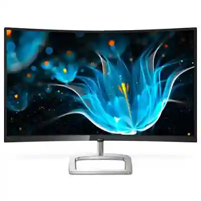 Monitor LED Philips Curbat 328E9FJAB, 31.5inch, 2560x1440, 5ms GTG, Black-Silver