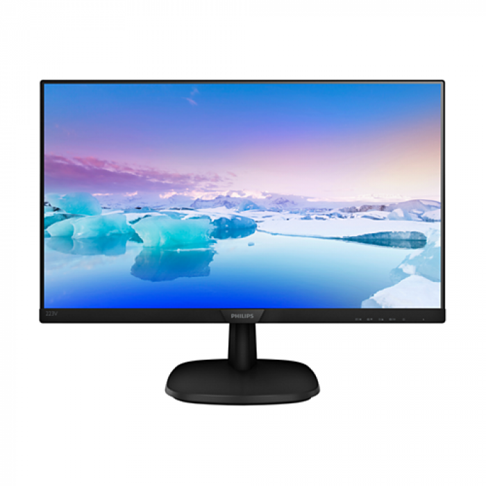 Monitor LED Philips V Line 223V7QDSB, 21.5inch, 1920x1080, 5ms GTG, Black