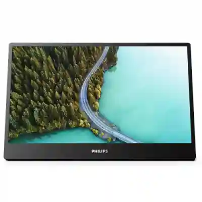 Monitor LED Philpis 16B1P3302, 15.6 inch Touch, 1920x1080, 4ms GTG, Black