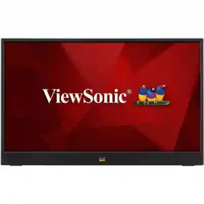 Monitor LED Portabil Viewsonic VA1655, 16inch, 1920x1080, 7ms GTG, Black