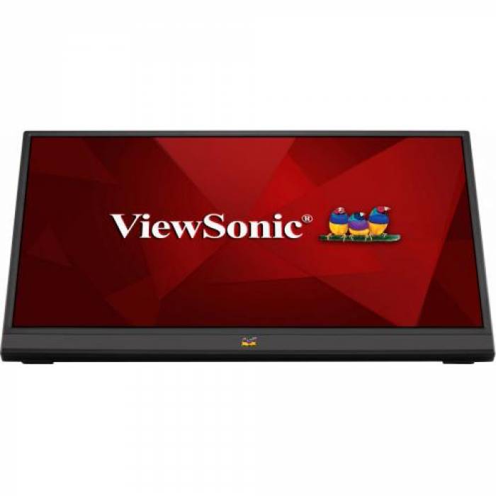 Monitor LED Portabil Viewsonic VA1655, 16inch, 1920x1080, 7ms GTG, Black