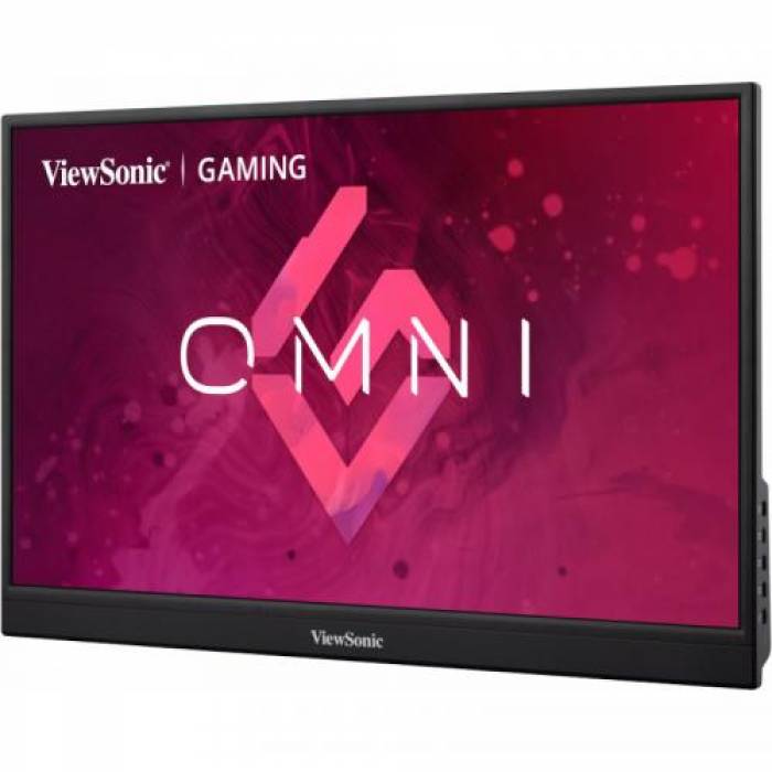 Monitor LED portabil ViewSonic VX1755, 17inch, 1920x1080, 4ms GTG, Black -Silver