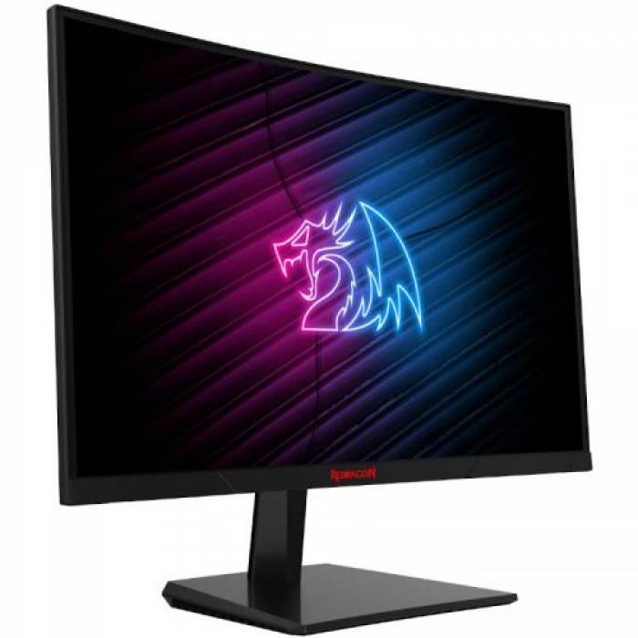 Monitor LED Redragon Gaming Mirror, 23.6inch, 1920x1080, 1ms, Black