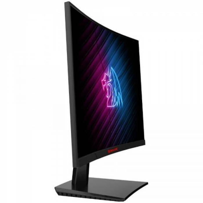 Monitor LED Redragon Gaming Mirror, 23.6inch, 1920x1080, 1ms, Black