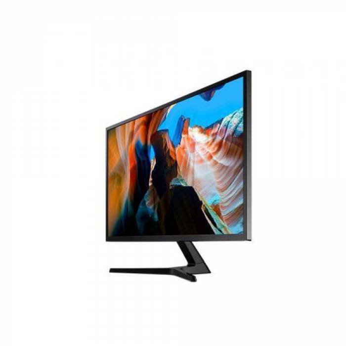 Monitor LED Samsung (2021) LU32J590UQRXEN, 32inch, 3840x2160, 4ms GTG, Black