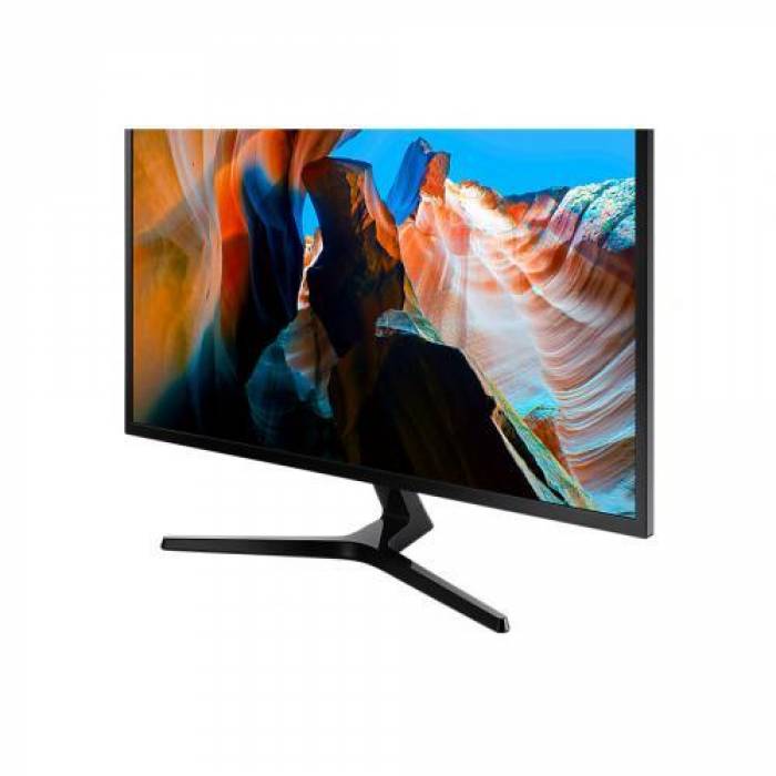 Monitor LED Samsung (2021) LU32J590UQRXEN, 32inch, 3840x2160, 4ms GTG, Black