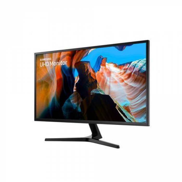 Monitor LED Samsung (2021) LU32J590UQRXEN, 32inch, 3840x2160, 4ms GTG, Black