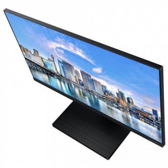 Monitor LED Samsung LF24T450FQRXEN, 24inch, 1920x1080, 5ms, Black