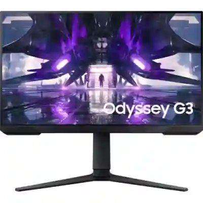 Monitor LED Samsung Odyssey G3 LS24AG300NUXEN, 24inch, 1920x1080, 1ms, Black