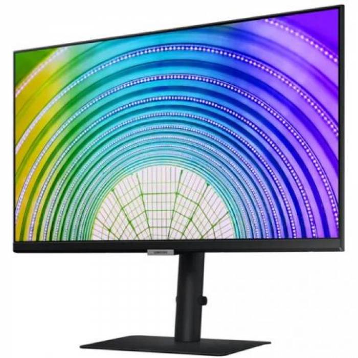 Monitor LED Samsung S24A600UCU, 23.8inch, 2560x1440, 5ms GTG, Black