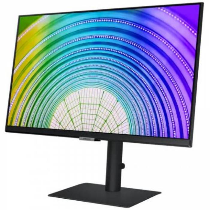 Monitor LED Samsung S24A600UCU, 23.8inch, 2560x1440, 5ms GTG, Black