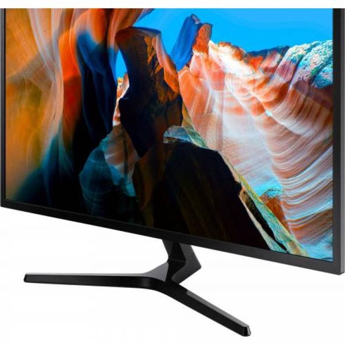 Monitor LED Samsung UJ590 LU32J590UQPXEN, 31.5inch, 3840x2160, 4ms GTG, Black