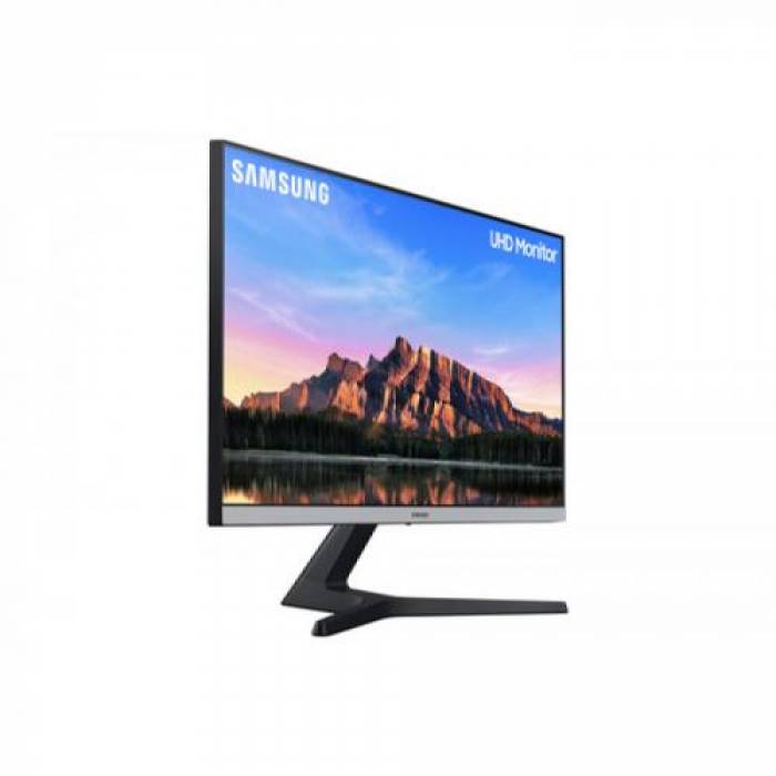 Monitor LED Samsung UR55 LU28R550UQPXEN, 28inch, 3840x2160, 4ms GTG, Black