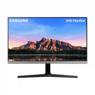 Monitor LED Samsung UR55 LU28R550UQPXEN, 28inch, 3840x2160, 4ms GTG, Black