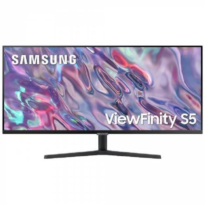 Monitor LED Samsung ViewFinity S5 LS34C500GAUXEN, 34inch, 3440x1440, 5ms GTG, Black