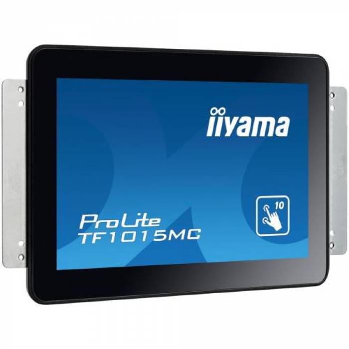 Monitor LED Touchscreen IIyama TF1015MC-B1, 10inch, 1280x800, 25ms, Black