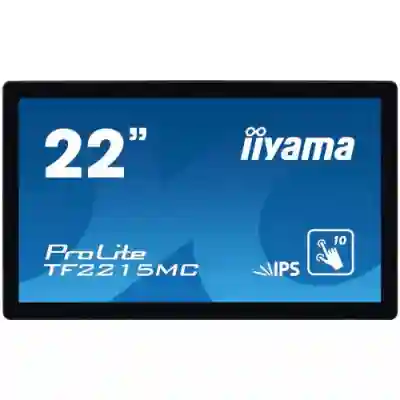 Monitor LED Touchscreen IIyama TF2215MC-B2, 21.5inch, 1920x1080, 14ms, Black