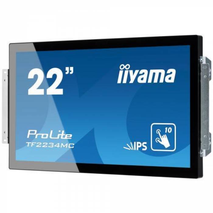 Monitor LED Touchscreen IIyama TF2234MC-B7X, 21.5inch, 1920x1080, 8ms, Black