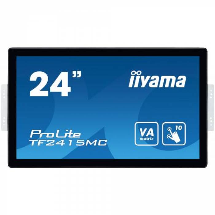 Monitor LED Touchscreen IIyama TF2415MC-B2, 23.8inch, 1920x1080, 16ms, Black