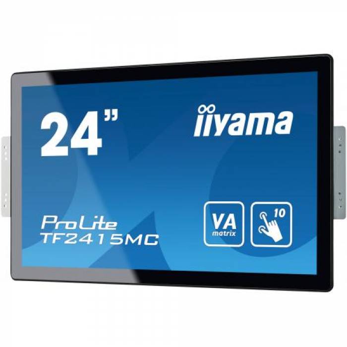 Monitor LED Touchscreen IIyama TF2415MC-B2, 23.8inch, 1920x1080, 16ms, Black