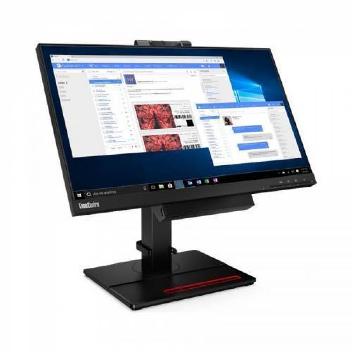 Monitor LED Touchscreen Lenovo ThinkCentre Tiny-In-One Gen4, 23.8inch, 1920x1080, 4ms GTG, Black
