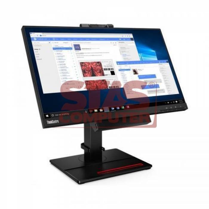 Monitor LED Touchscreen Lenovo ThinkCentre Tiny-In-One Gen4, 23.8inch, 1920x1080, 6 ms, Black