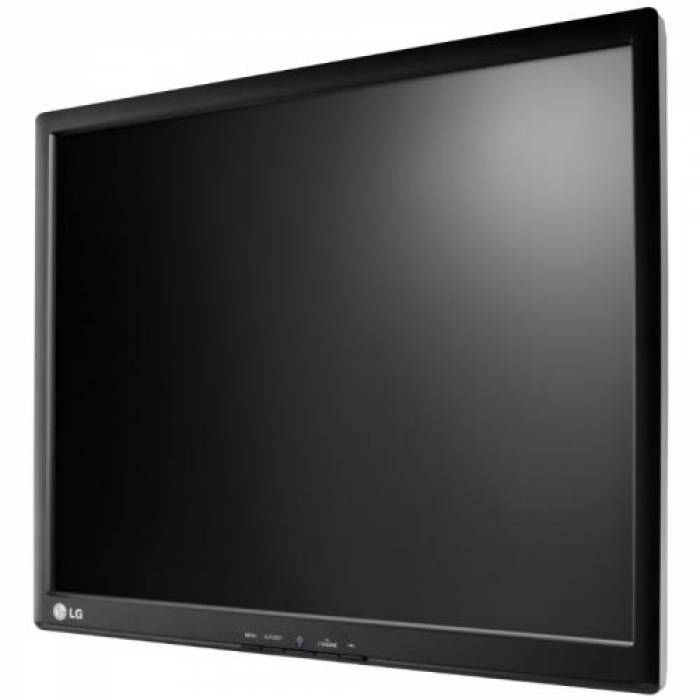 Monitor LED Touchscreen LG 17MB15T, 17inch, 1280x1024, 5ms, Black