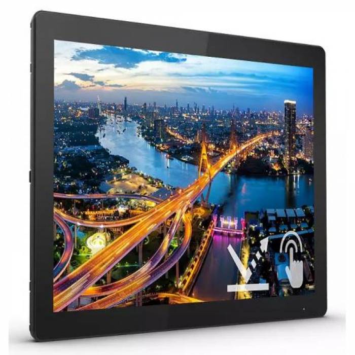 Monitor LED Touchscreen Philips 172B1TFL, 17inch, 1280x1024, 4ms, Black