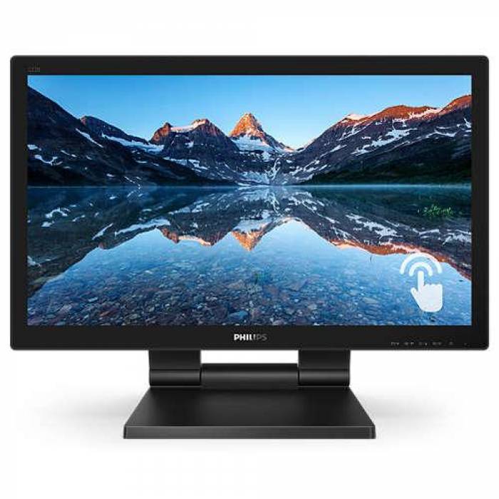 Monitor LED Touchscreen Philips 222B9T, 21.5inch, 1920x1080, 1ms GTG, Black