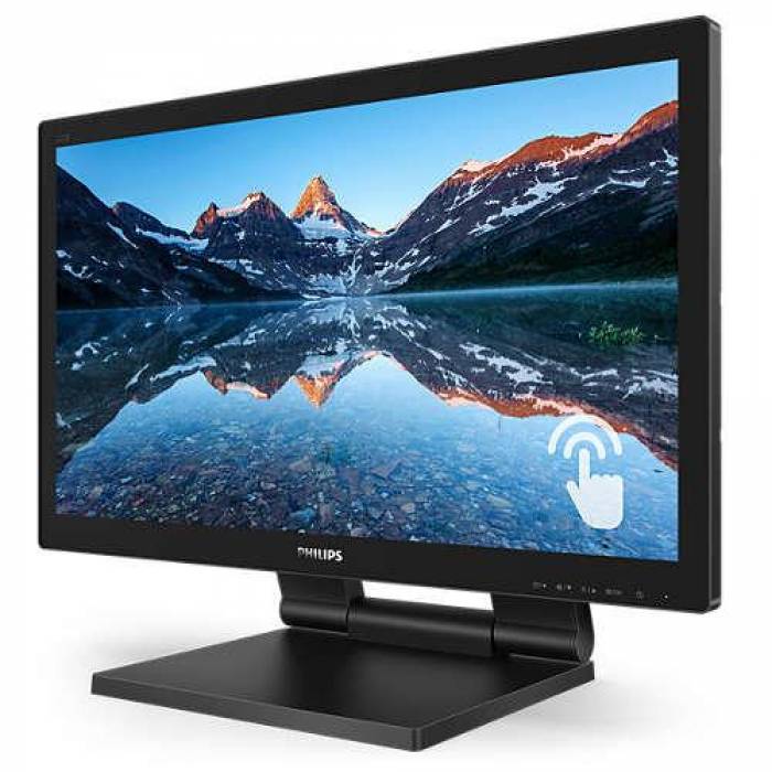 Monitor LED Touchscreen Philips 222B9T, 21.5inch, 1920x1080, 1ms GTG, Black