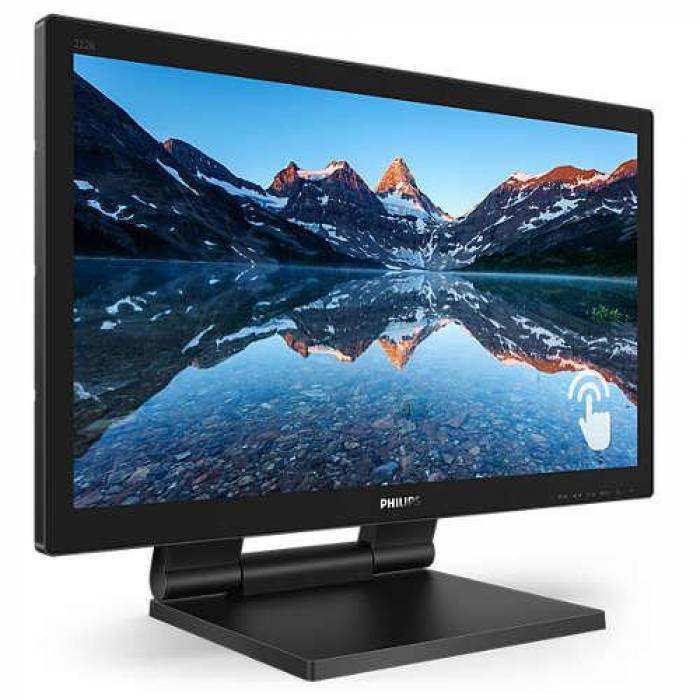 Monitor LED Touchscreen Philips 222B9T, 21.5inch, 1920x1080, 1ms GTG, Black