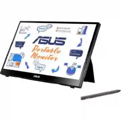 Monitor LED Touchscreen Portabil ASUS MB14AHD, 14inch, 1920x1080, 5ms GTG, Black