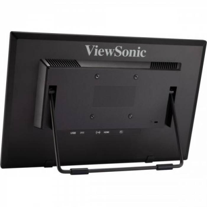 Monitor LED Touchscreen VIewSonic TD1630-3, 15.6inch, 1366x768, 12ms, Black