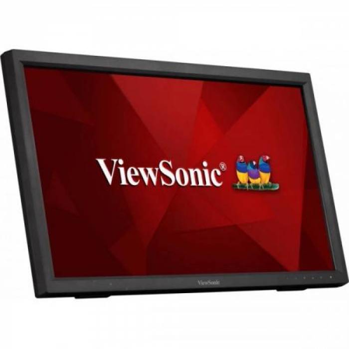 Monitor LED Touchscreen Viewsonic TD2223, 22inch, 1920x1080, 5ms, Black