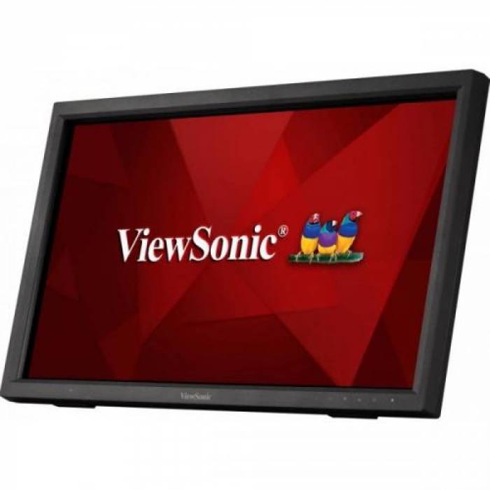 Monitor LED Touchscreen Viewsonic TD2223, 22inch, 1920x1080, 5ms, Black