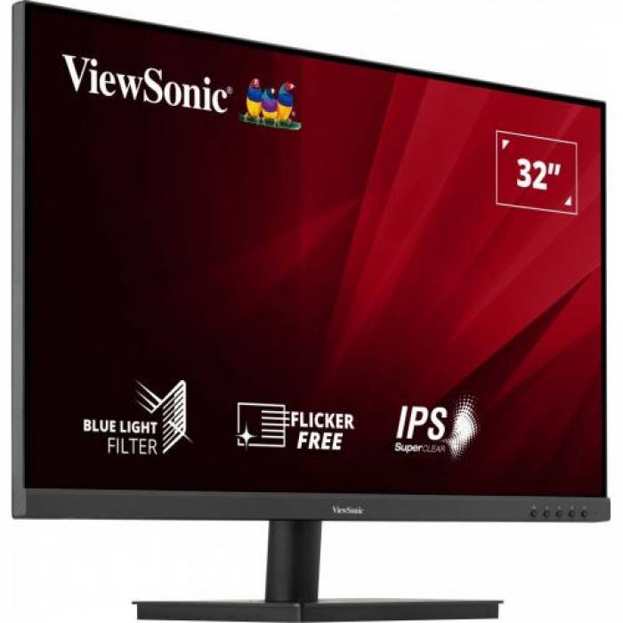 Monitor LED Viewsonic VA3209-MH, 31.5inch, 1920x1080, 4ms GTG, Black