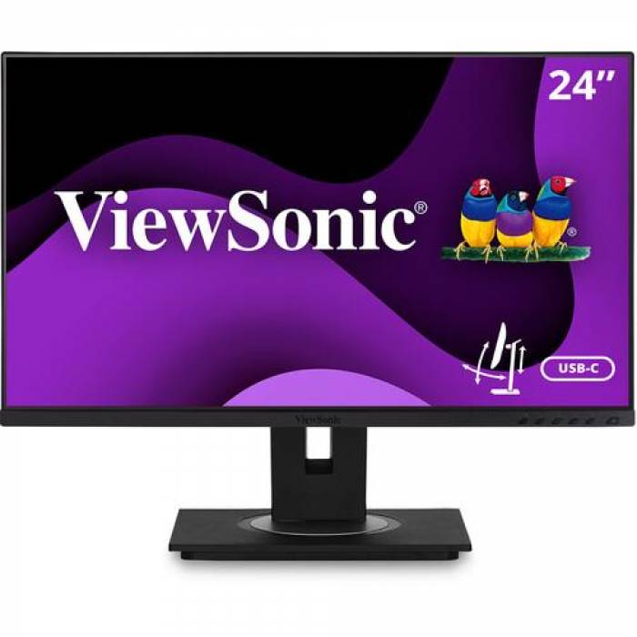 Monitor LED Viewsonic VG2455, 23.8inch, 1920x1080, 5ms, Black